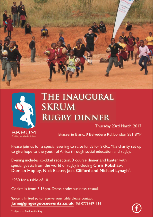 Rugby Dinner